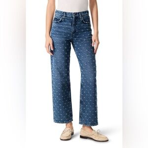 rag & bone VINTAGE TWEED SHEA HIGH-RISE ANKLE RELAXED STRAIGHT